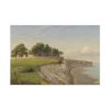 91638-111.jpg Højerup Church on Stevns Klint by P. C. Skovgaard Standard Canvas