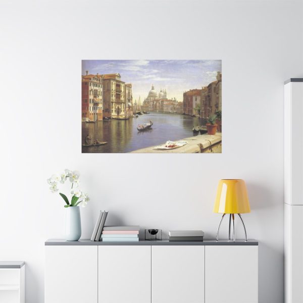 91638-117.jpg View of the Grand Canal, Venice by P. C. Skovgaard Standard Canvas
