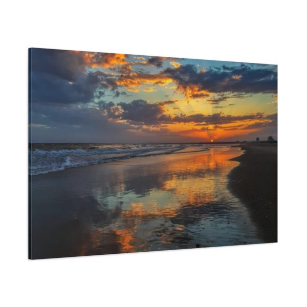 91638-125.jpg Caribbean Sea Sunset Standard Canvas