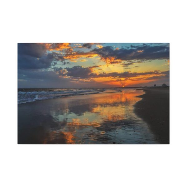 91638-126.jpg Caribbean Sea Sunset Standard Canvas