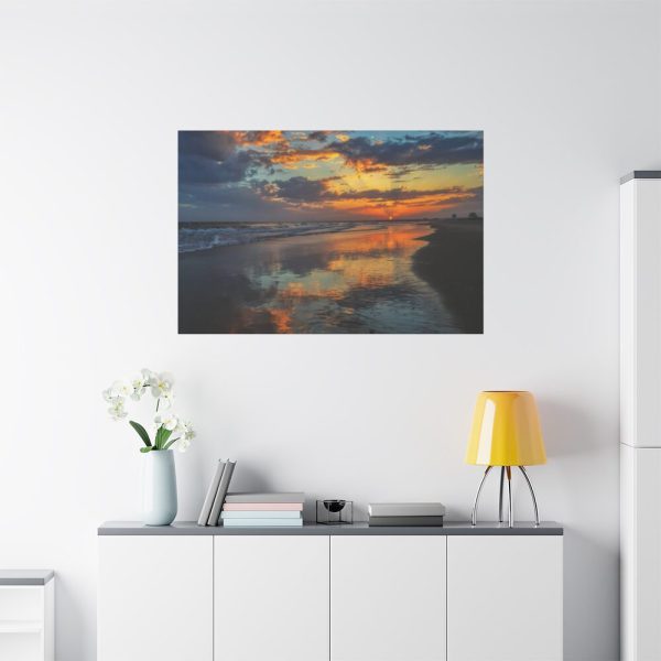 91638-127.jpg Caribbean Sea Sunset Standard Canvas