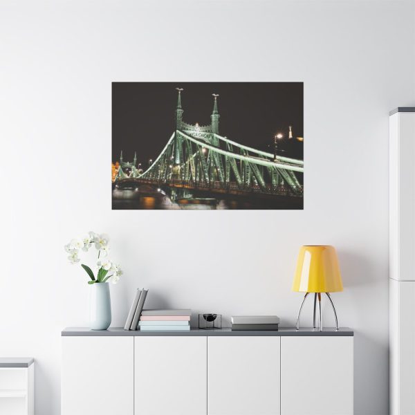91638-137.jpg Budapest Liberty Bridge Franz Joseph Standard Canvas