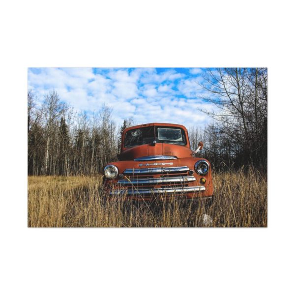 Truck Rustic Vintage Standard Canvas