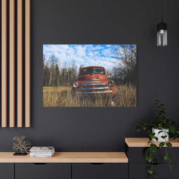 Truck Rustic Vintage Standard Canvas