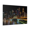 91638-155.jpg Skyscrapers lights Standard Canvas
