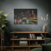 91638-159.jpg Skyscrapers lights Standard Canvas