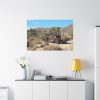 91638-162.jpg Oldtimer Wreck Rusty Truck Historic Desert California Standar Canvas
