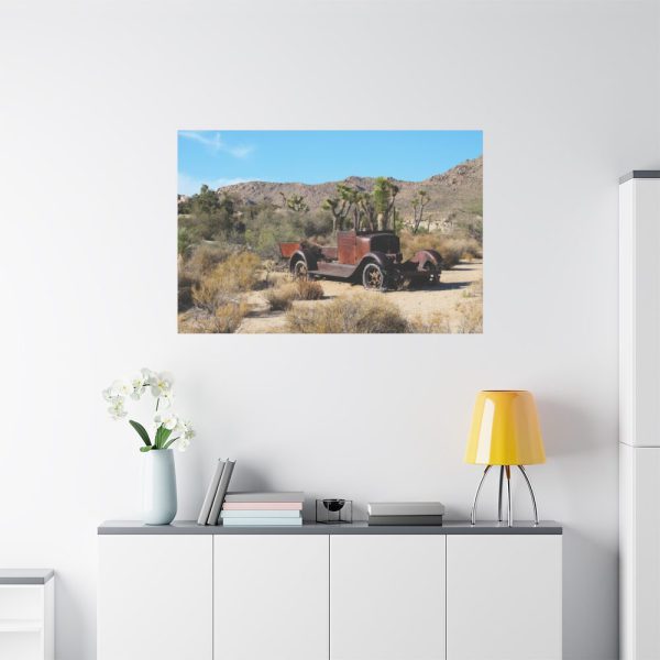 91638-162.jpg Oldtimer Wreck Rusty Truck Historic Desert California Standar Canvas