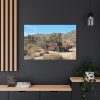 91638-163.jpg Oldtimer Wreck Rusty Truck Historic Desert California Standar Canvas