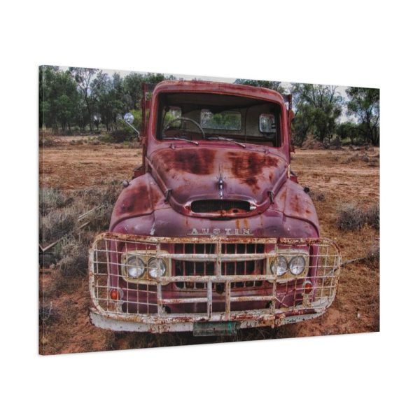 Austin Truck In Australian Nature Standard Canvas