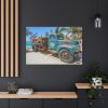 Vintage Truck on the Beach Standard Canvas
