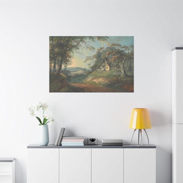 91638-2.jpg Cottage in a Landscape Standard Canvas
