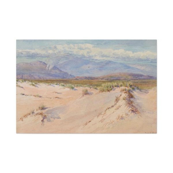 91638-21.jpg Sand Dunes, Harlech, North Wales, Standard Canvas