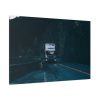 Scania Truck on the Road in the Mountains Standard Canvas