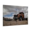 Broken Truck Left in the Desert Standard Canvas
