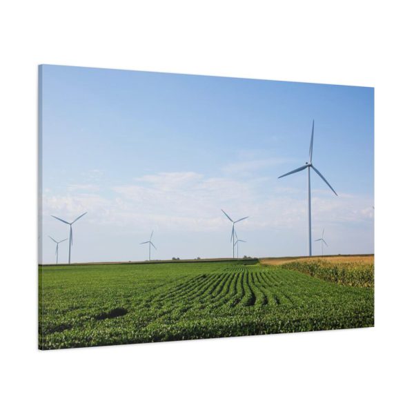 91638-260.jpg Wind Turbines in Rural Missouri Standard Canvas