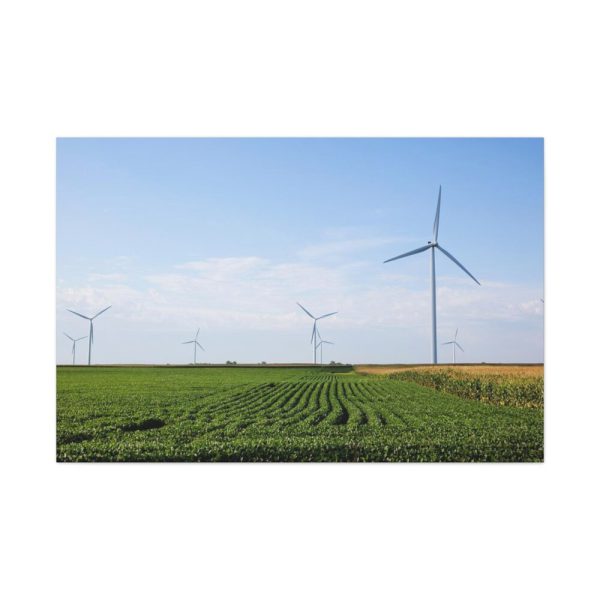 91638-261.jpg Wind Turbines in Rural Missouri Standard Canvas