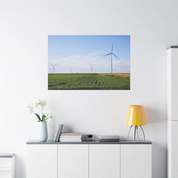 91638-262.jpg Wind Turbines in Rural Missouri Standard Canvas