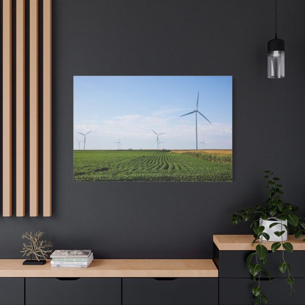 91638-263.jpg Wind Turbines in Rural Missouri Standard Canvas