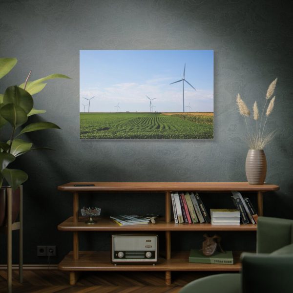 91638-264.jpg Wind Turbines in Rural Missouri Standard Canvas