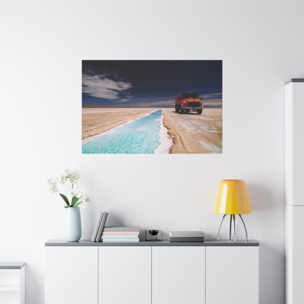 Truck on Salinas Grandes Standard Canvas