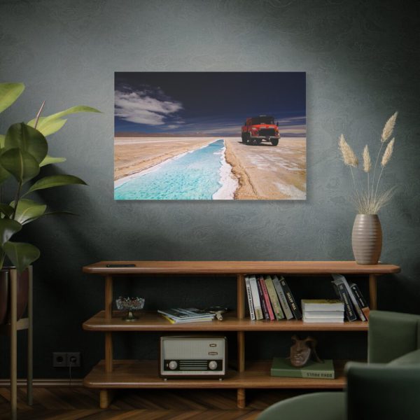 Truck on Salinas Grandes Standard Canvas