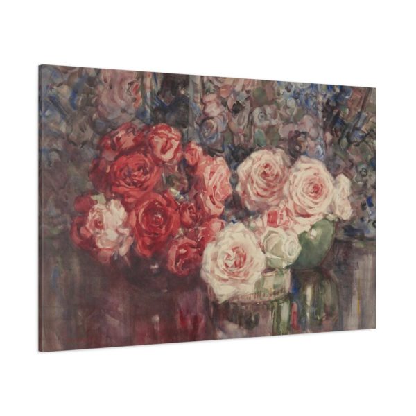 Margaret Stoddart Roses Standard Canvas