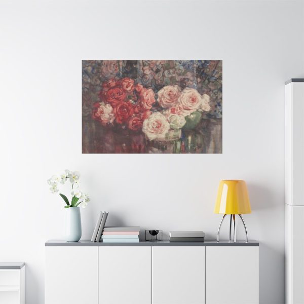 Margaret Stoddart Roses Standard Canvas
