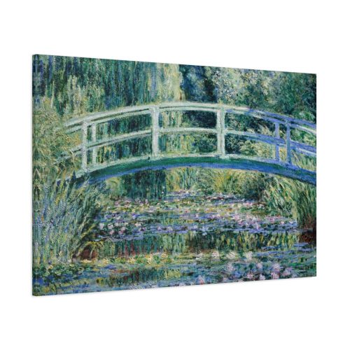 Water Lilies and Japanese Bridge by Claude Monet Standard Canvas