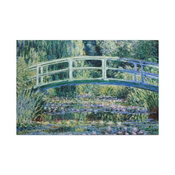 91638-291.jpg Water Lilies and Japanese Bridge by Claude Monet Standard Canvas