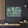 91638-293.jpg Water Lilies and Japanese Bridge by Claude Monet Standard Canvas