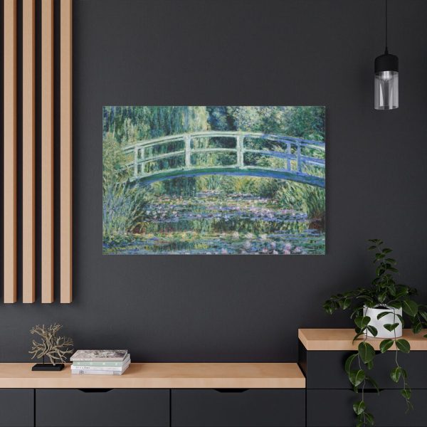 91638-293.jpg Water Lilies and Japanese Bridge by Claude Monet Standard Canvas