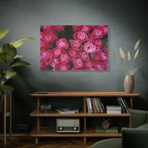 91638-304.jpg Flowers Rose Pink Bouquet Standard Canvas