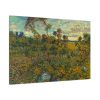 Sunset at Montmajour by Vincent van Gogh Standard Canvas