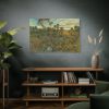 Sunset at Montmajour by Vincent van Gogh Standard Canvas