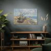 Fishing Boats on the Beach at Saintes-Maries by Vincent van Gogh Standard Canvas