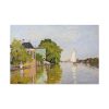 Houses on the Achterzaan by Claude Monet Standard Canvas