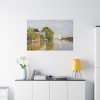 Houses on the Achterzaan by Claude Monet Standard Canvas