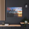 Dandelion Sunset Sillhouette Floral Standard Canvas