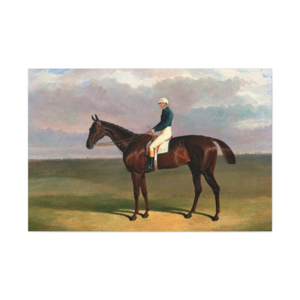 91638-356.jpg Margrave with James Robinson Up by John Frederick Herring Standard Canvas