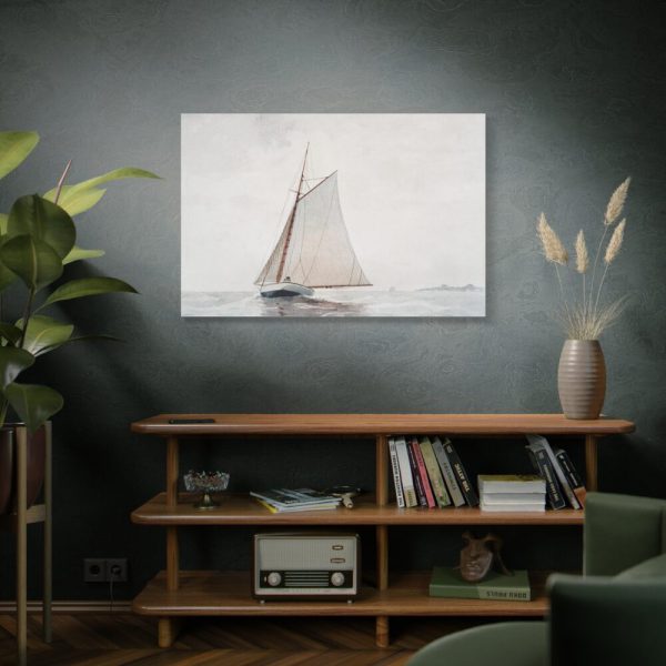 91638-39.jpg Sailing off Gloucester by Winslow Homer Standard Canvas