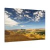 91638-390.jpg Green and Yellow Fields Under Light Clouds Standard Canvas
