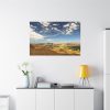 91638-392.jpg Green and Yellow Fields Under Light Clouds Standard Canvas