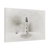 91638-40.jpg Eddystone Lighthouse by Mary Altha Nims Standard Canvas