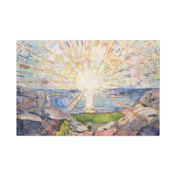 91638-401.jpg Solenintro by Edvard Munch Standard Canvas