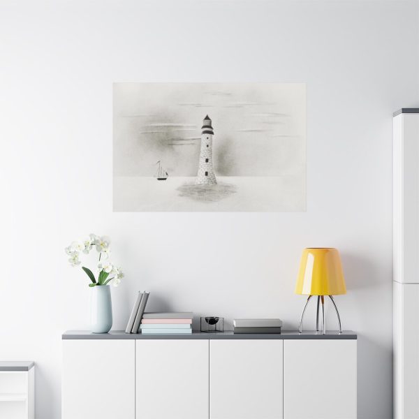 91638-42.jpg Eddystone Lighthouse by Mary Altha Nims Standard Canvas