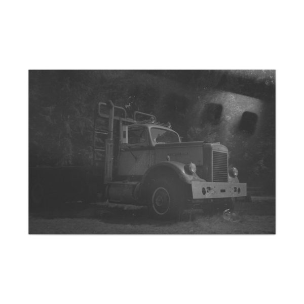 91638-421.jpg Logging Truck Standard Canvas