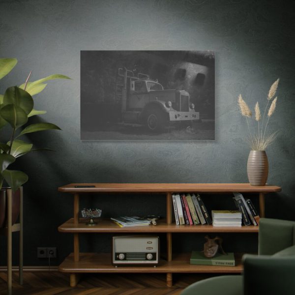 91638-424.jpg Logging Truck Standard Canvas