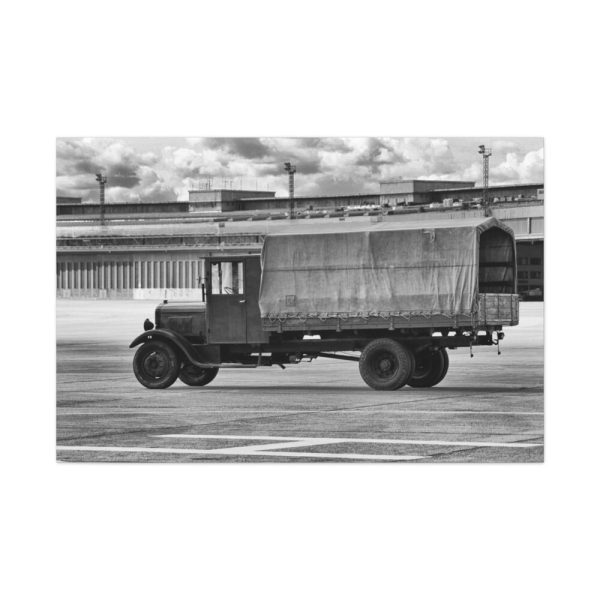 Old Truck Blake and White Standard Canvas