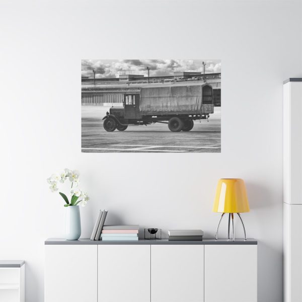 Old Truck Blake and White Standard Canvas